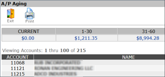 Open Payables Open Payables
